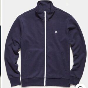 Flint Park Men's Navy Blue Full Zip Court Jacket Small New Tennis Golf Sporty